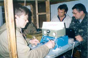 Igor's direct conversion transceiver on 7 MHz band